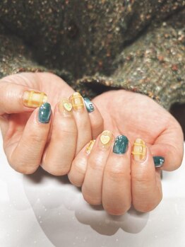 アウラ 新宿西口店(aura)/ネイリスト吉野☆お客様ネイル