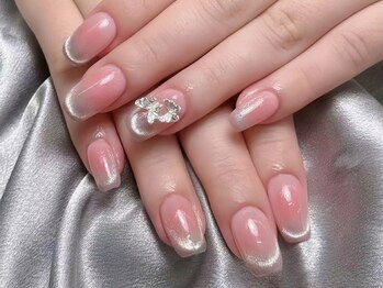 クイーンズネイルサロン(Queen's nail salon)/マグネットフレンチ