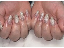 レオネイル(Leo nail)/ツイードネイル