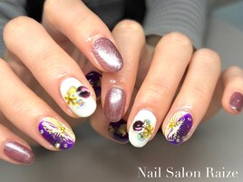 ミラーアート/お花/キラキラ