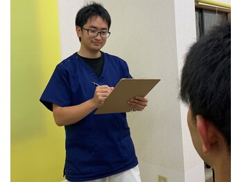 整体院オネスティ(Honesty)/質問票の記入とお悩みの相談