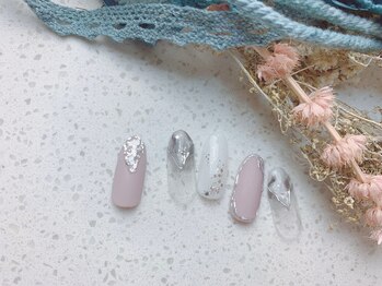 ネイルサロン&スクール ジーナ(GINA)/大人なミラーネイル