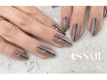 エスネイル 新宿西口店(es NAIL)/ブラックアート