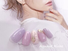 【水滴ネイル】