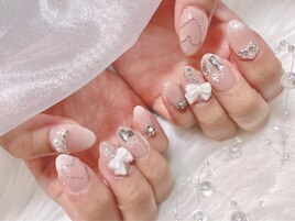 ワンホン キラキラネイル