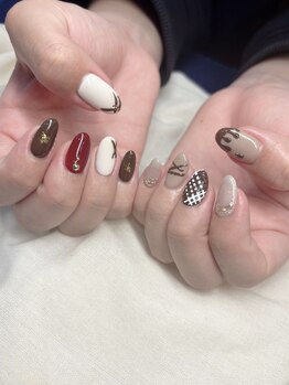 トータルサロン ファイブ(five)/バレンタインネイル