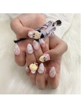 プリュム(Plume)/3D/推しネイル/キャラクター