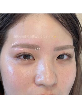 アンドシー(and.C)/眉毛で垢抜け成功！？