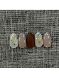押し花ネイル