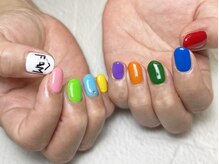 バーガンディ 鶴田(BURGUNDY)/LIVEネイル