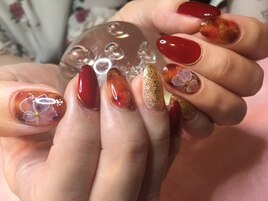 べっ甲☆フラワー