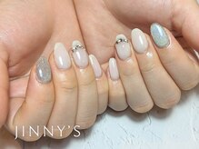 ジニーズ(JINNY'S)/お客様ネイル　シンプルアート
