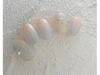 オテモネイル(otemo.nail)/trend design B ¥9900 S24-12