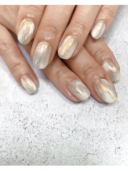 ネイルサロン ビューティーマジック 川口店/ミラーネイル