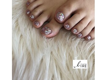 イーレ(IRE)/フット　ラメとストーン