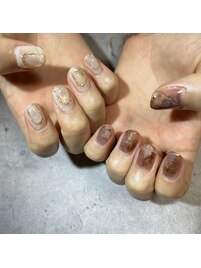 ちぐはぐネイル