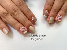 サロン ド ステージ フォー ガーデン(Salon de stage for garden)/ネイルデザイン