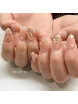 トータルビューティーローズ(Rose)/スカルプチークネイル