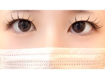 クリア アイラッシーズ アンド ネイルサロン シャイン(CLEAR & SHINE)/オフ+フラットラッシュ80本