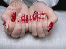 ウメネイルスタジオ(UME NAIL STUDIO)/* 長 さだしやり放題×つけ放題