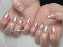 ピカネイル 上野 御徒町(Pika Nail)/マグネットシルバー輝き