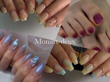 モナートドゥ(Monartdeux)の雰囲気(大人可愛い、綺麗めニュアンス、キラキラネイル★)