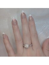【深爪矯正・自爪育成専門店】Dream Nail 新宿/フレンチネイル
