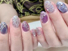 ラウンドアバウト(roundabout)/流れ星ネイル☆