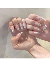 ネイルルーム オルポノ(Olupono)/ミラーグラデーション