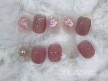 インミニネイルサロン 上野御徒町(INMENE)/トレンド春ネイル　チーク