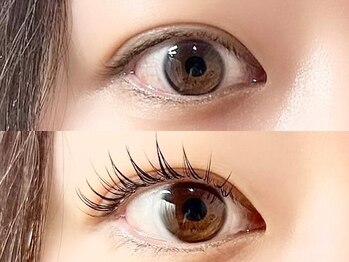 サイクル 東大宮(cycle)の写真/【アンドヘルシー】マツエク+まつげパーマ同時にできる新技術！カール・長さ・濃さすべてを叶えたい方に☆