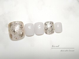 FOOT★シンプルシェルネイル*