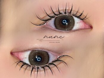 ヌンク 外苑前 表参道(nunc)の写真/【ナチュラル束感まつげパーマ　￥5480】あなたの理想の目元がきっと見つかる◎外苑前駅徒歩4分