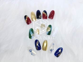 サカイネイル 梅田店(SAKAI NAIL)/和柄ネイル