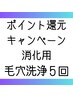 【限定コース消化専用】[サブスクの方限定]オプション毛穴洗浄5回