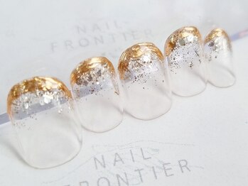 ネイルフロンティア 吉祥寺(NAIL FRONTIER)/ゴールドフレンチ5480円～
