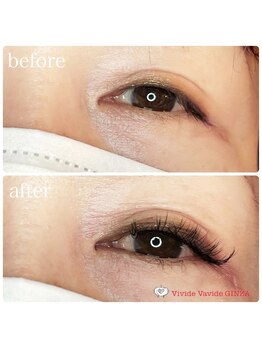 ビビデバビデ(Vivide Vavide)/【マツエク】130本でパッチリ