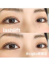 チッリア 原宿店(ciglia)/立ち上げlashlift☆