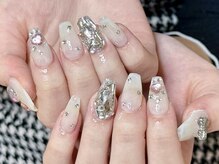 ウサギネイル 新大久保店(usagi nail)/キラキラネイル