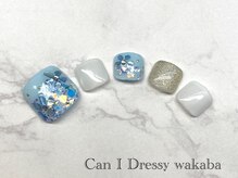 キャンアイドレッシー 若葉(Can I Dressy)/【フット定額ネイル　¥6390】