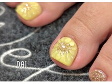 アークヘアーダイ ネイル アンド アイラッシュ(ARK HAIR DAI)/フラワーネイル