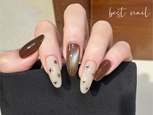 ベストネイル 池袋東口店(Best Nail)/金属感フラワー