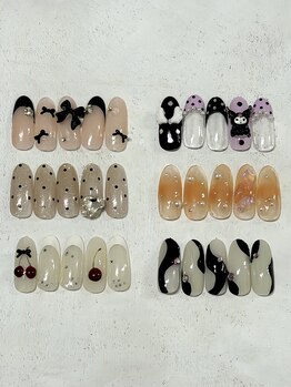 ハイネイルアンドラッシーズ(Hi! Nails&Lashes)/ワンホン/海外風トレンド♪