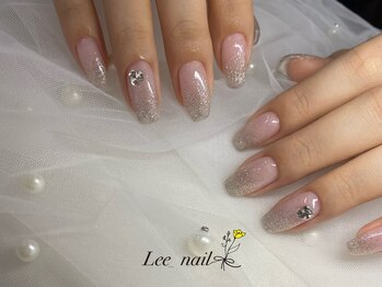 リーネイル(Lee_nail)/ラメグラデーション