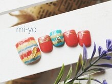 ミーヨ ネイル(mi-yo nail)/フット【定額¥10450(税込)★】