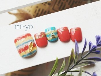 ミーヨ ネイル(mi-yo nail)/フット【定額¥10450(税込)★】