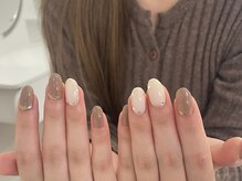 ラボテ(laboT)/brown×white