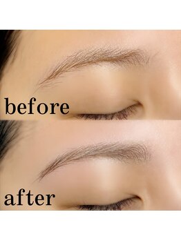 エムデコビューティ(M-DecoBeauty)/アイブロウwaxでスッキリ眉毛に