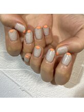 リファインネイル(refinenail)/丸フレンチネイル