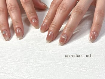 アプリシーエイトネイル(appreciate nail)/チークネイル♪